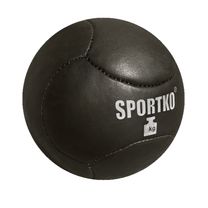 Медбол (медицинский мяч) Sportko из натуральной кожи 7кг (МДК58)